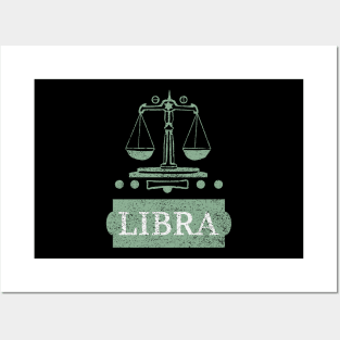 libra zodiac sign test Posters and Art